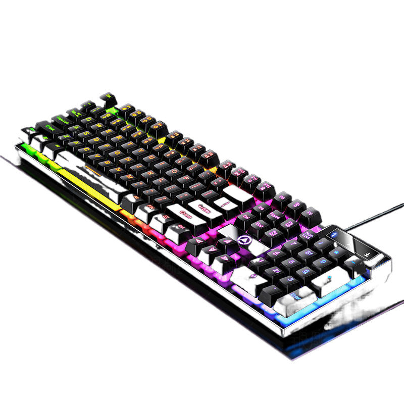 Girls' E-sports Mechanical Feel Gaming Keyboard