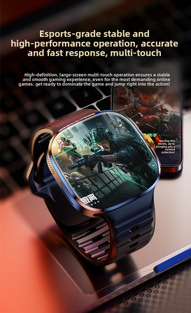 M99 Smart Watch 5G AMOLED HD Screen Wireless Charging Heart Rate Monitor