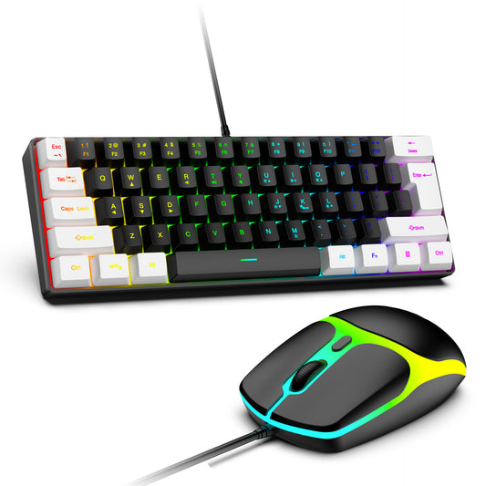 Gaming wired keyboard and mouse
