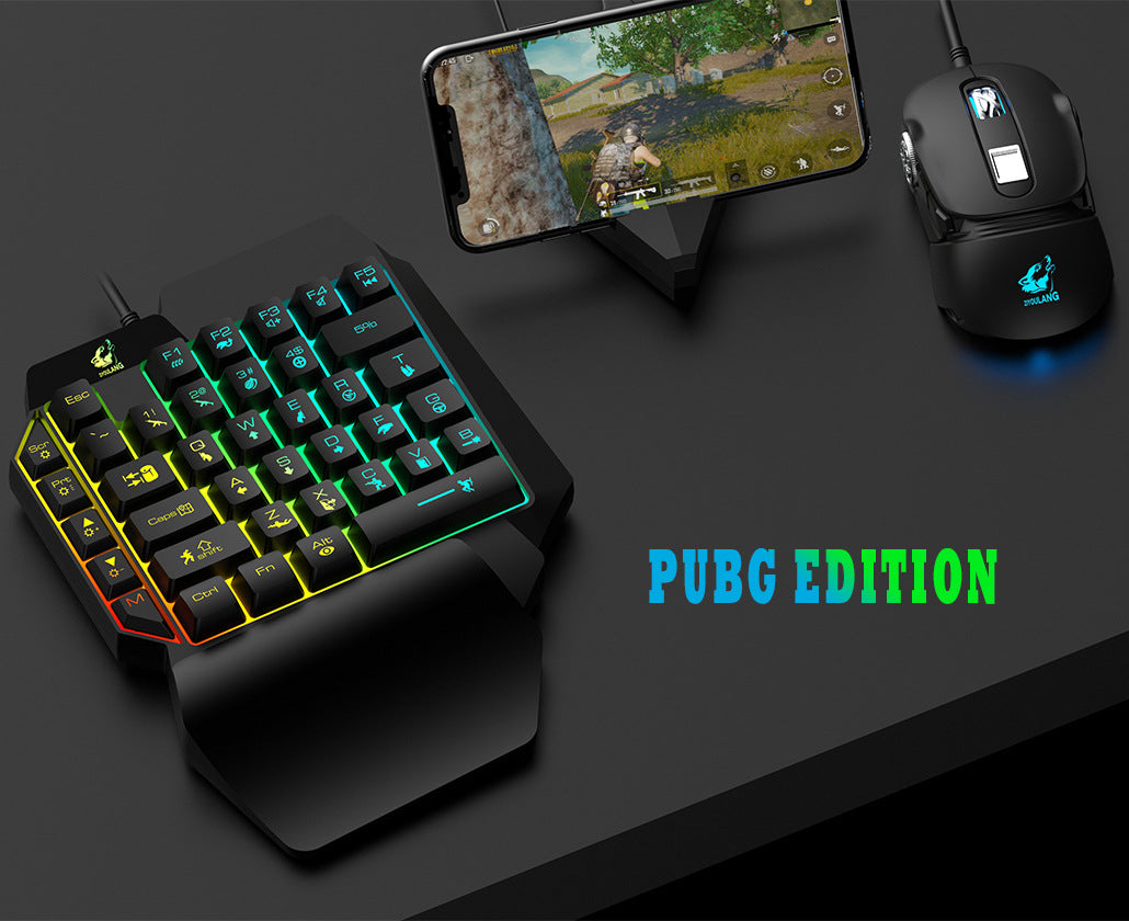 Single-hand Mechanical Gaming Keyboard