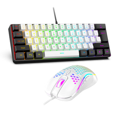 Gaming wired keyboard and mouse
