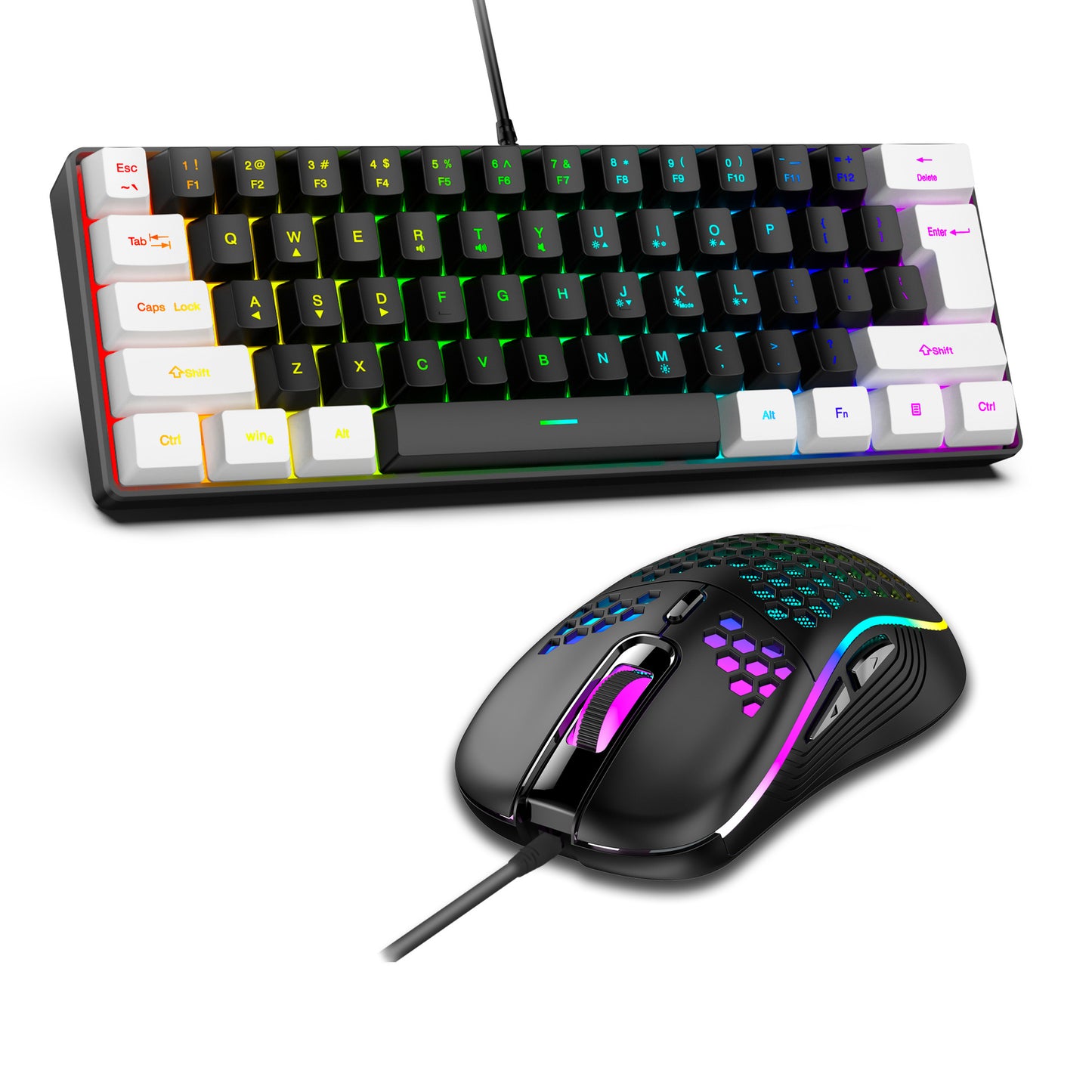 Gaming wired keyboard and mouse