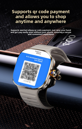 M99 Smart Watch 5G AMOLED HD Screen Wireless Charging Heart Rate Monitor