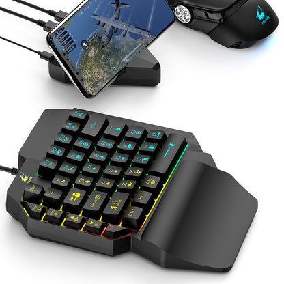 Single-hand Mechanical Gaming Keyboard