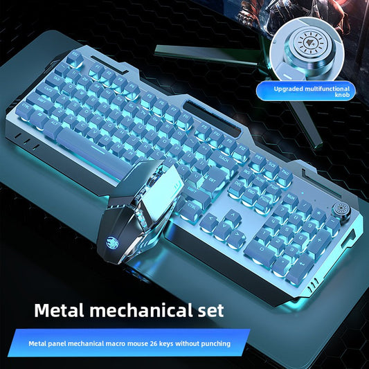 Mechanical keyboard with Cherry MX Blue switches