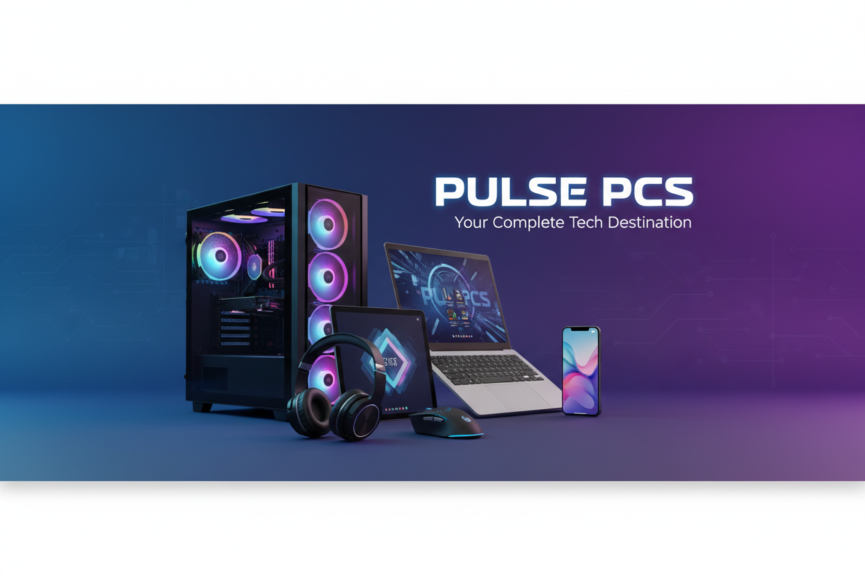 Pulse PCs Tech Product Showcase Banner